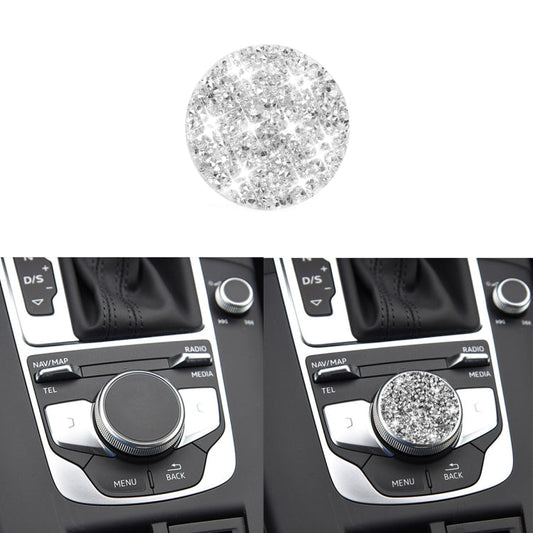 Car Central Control Knob Diamond Decoration Sticker, Left and Right Drive ÎҵÄÉ̵ê