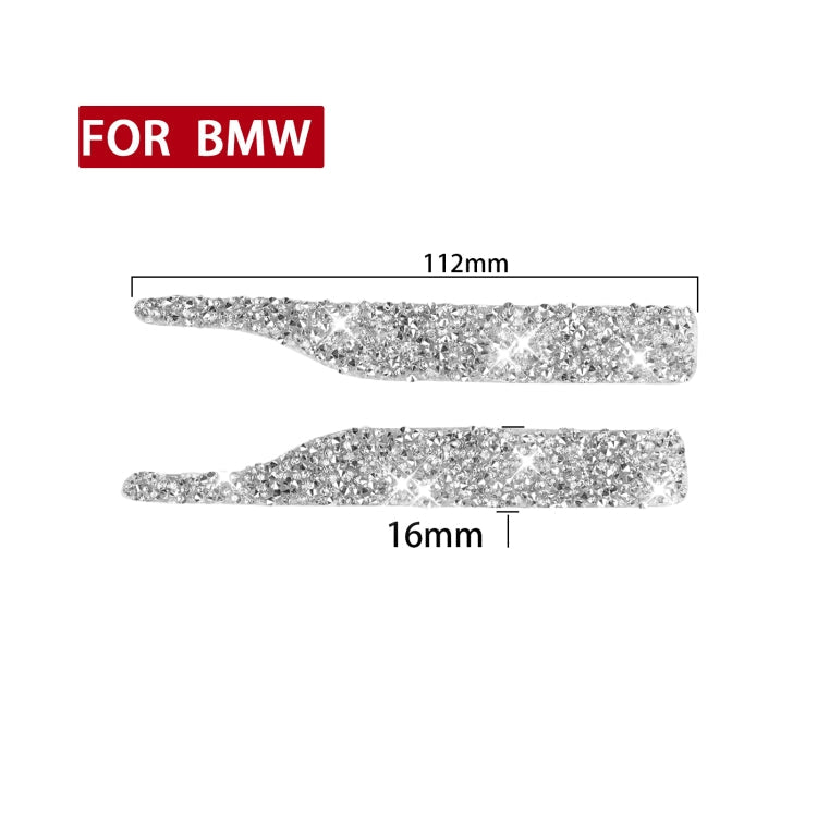 Car Rearview Mirror Anti-collision Strip Diamond Decoration Sticker, Left and Right Drive ÎҵÄÉ̵ê