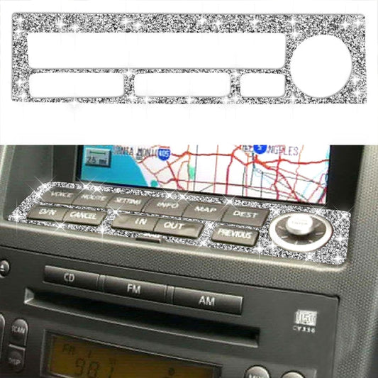 For Nissan 350Z 2003-2009 Car Navigation Key Diamond Decorative Sticker,Left and Right Drive Universal ÎҵÄÉ̵ê