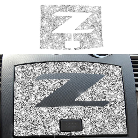 For Nissan 350Z 2003-2009 Car Navigation Panel Diamond Decorative Sticker,Left and Right Drive Universal ÎҵÄÉ̵ê