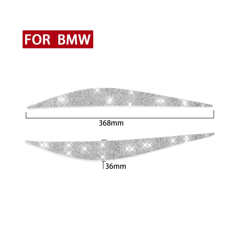 Car Lamp Eyebrow Diamond Decoration Sticker, Left and Right Drive ÎҵÄÉ̵ê