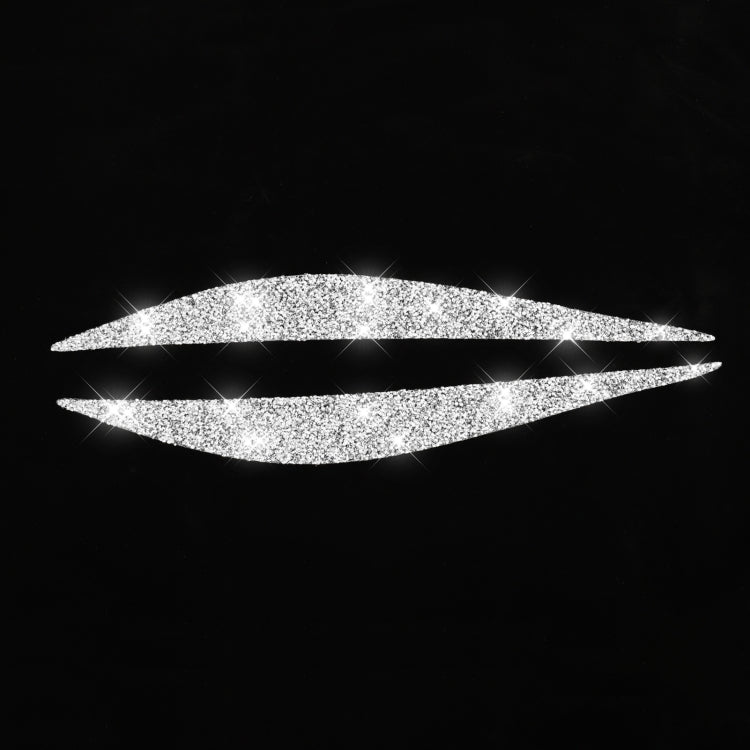 Car Lamp Eyebrow Diamond Decoration Sticker, Left and Right Drive ÎҵÄÉ̵ê