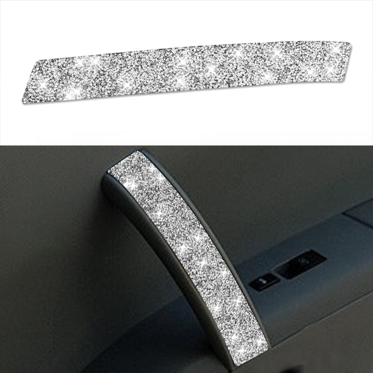 For Nissan 350Z 2003-2009 Car Passenger Side Door Handle Diamond Decorative Sticker, Left Drive ÎҵÄÉ̵ê