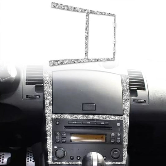 For Nissan 350Z 2003-2009 Car Navigation Frame Diamond Sticker,Left and Right Drive Universal ÎҵÄÉ̵ê