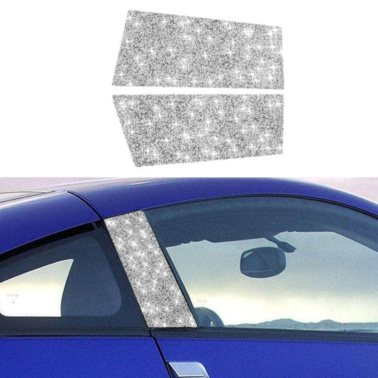 For Nissan 350Z 2003-2009 2pcs Car B Pillar Diamond Sticker,Left and Right Drive Universal ÎҵÄÉ̵ê