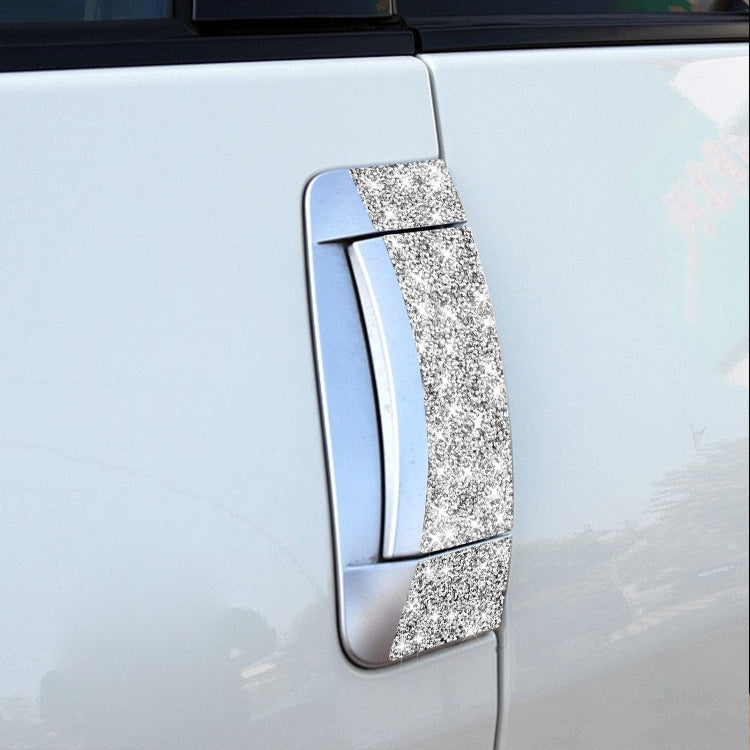 For Nissan 350Z 2003-2009 6pcs Car Door Outer Handle Diamond Decorative Sticker, Right Drive ÎҵÄÉ̵ê