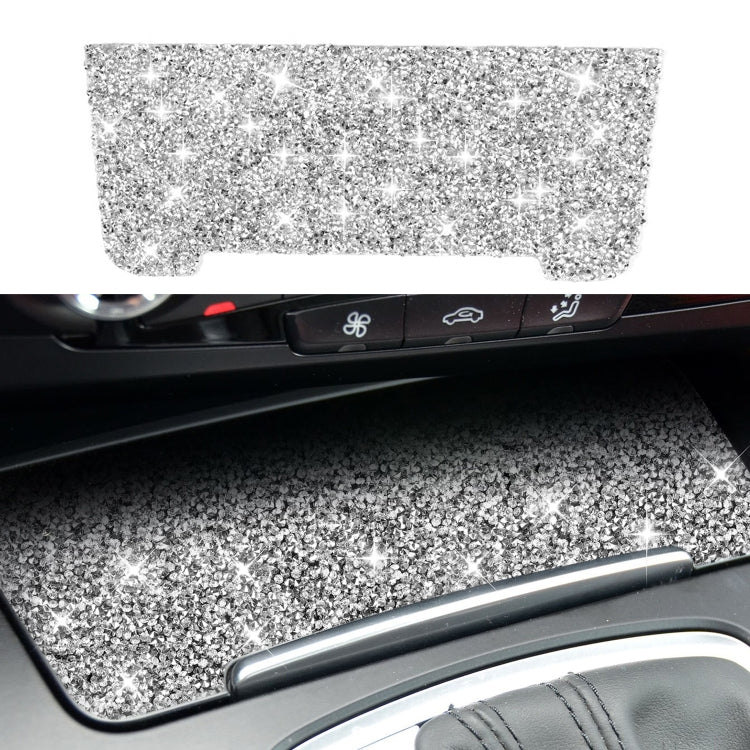 Car Storage Cigarette Lighter Panel Diamond Decoration Sticker, Left and Right Drive ÎҵÄÉ̵ê