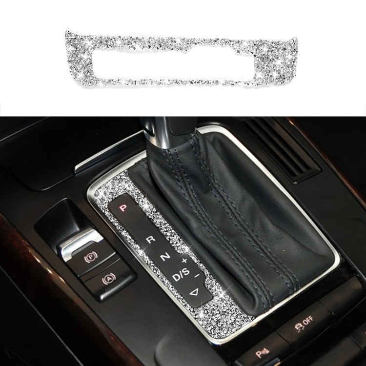 For Audi A4 / A5 / Q5 Car Gear Panel Diamond Decoration Sticker ÎҵÄÉ̵ê