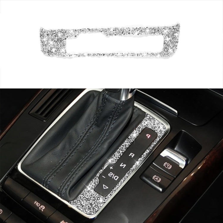 For Audi A4 / A5 / Q5 Car Gear Panel Diamond Decoration Sticker ÎҵÄÉ̵ê