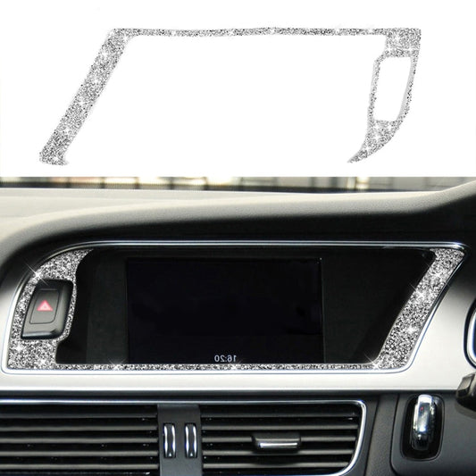 For Audi A4 / A5 / Q5 Car Navigation Outer Frame Diamond Decoration Sticker ÎҵÄÉ̵ê