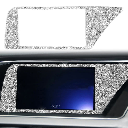 For Audi A4 / A5 / Q5 Car Navigation Inner Frame Diamond Decoration Sticker ÎҵÄÉ̵ê