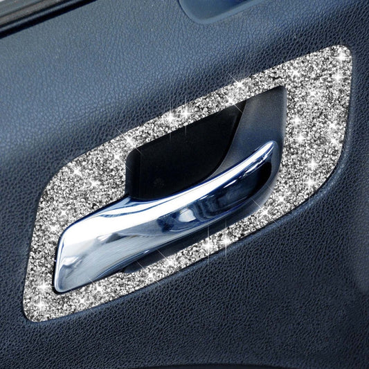 For Dodge Charger 2011-2014 Car Door Handle A Diamond Decorative Sticker, Left-hand Drive ÎҵÄÉ̵ê