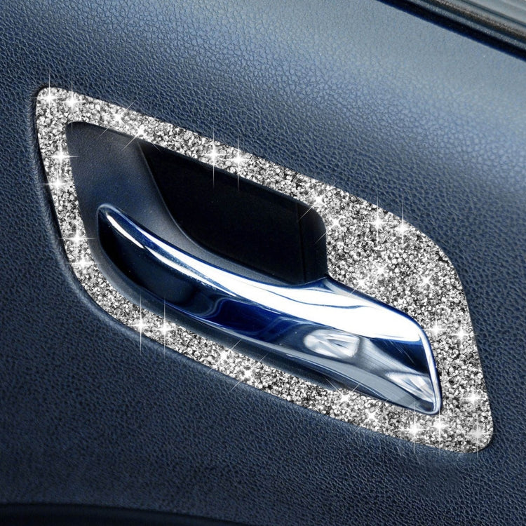 For Dodge Charger 2011-2014 Car Door Handle A Diamond Decorative Sticker, Left-hand Drive ÎҵÄÉ̵ê