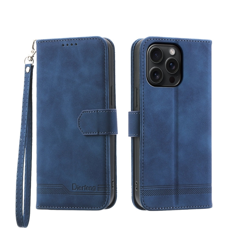 Dierfeng Dream Line TPU + PU Leather Phone Case, Series 2