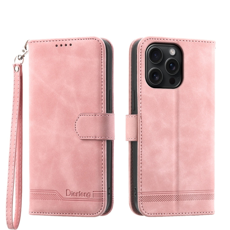 Dierfeng Dream Line TPU + PU Leather Phone Case, Series 2