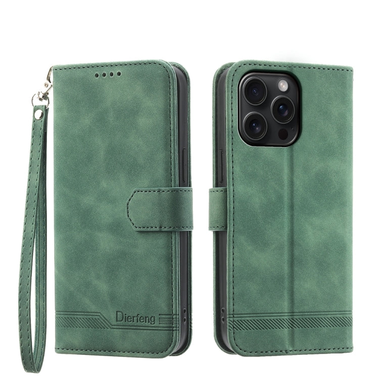 Dierfeng Dream Line TPU + PU Leather Phone Case, Series 2