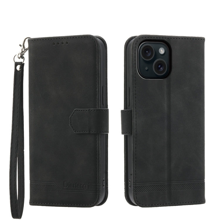 Dierfeng Dream Line TPU + PU Leather Phone Case, Series 2