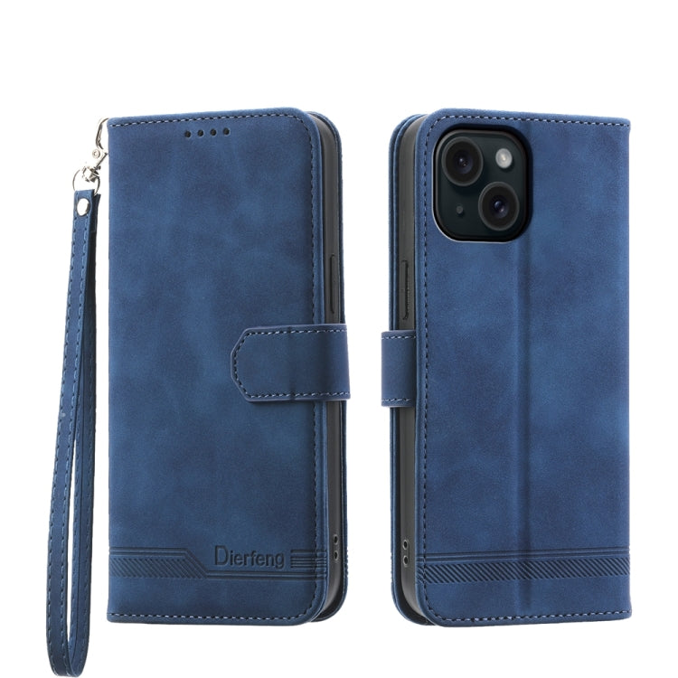 Dierfeng Dream Line TPU + PU Leather Phone Case, Series 2