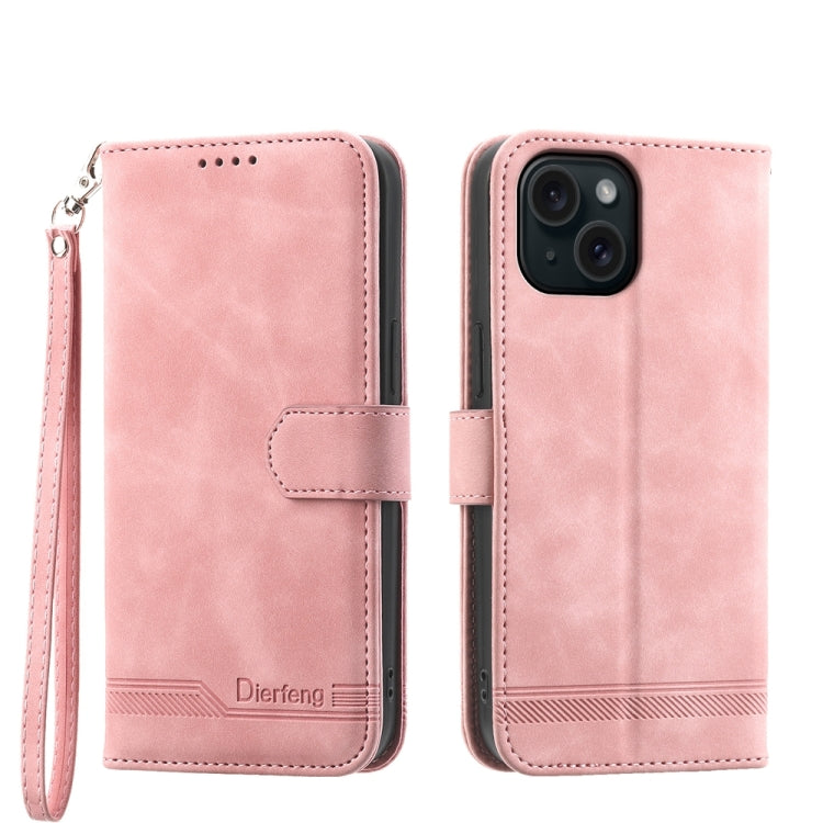 Dierfeng Dream Line TPU + PU Leather Phone Case, Series 2