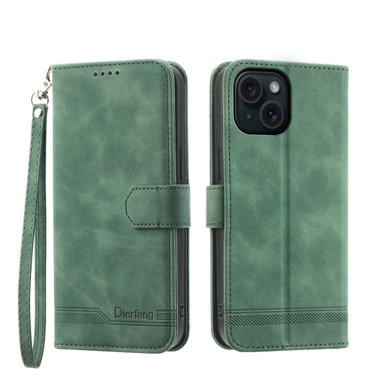 Dierfeng Dream Line TPU + PU Leather Phone Case, Series 2