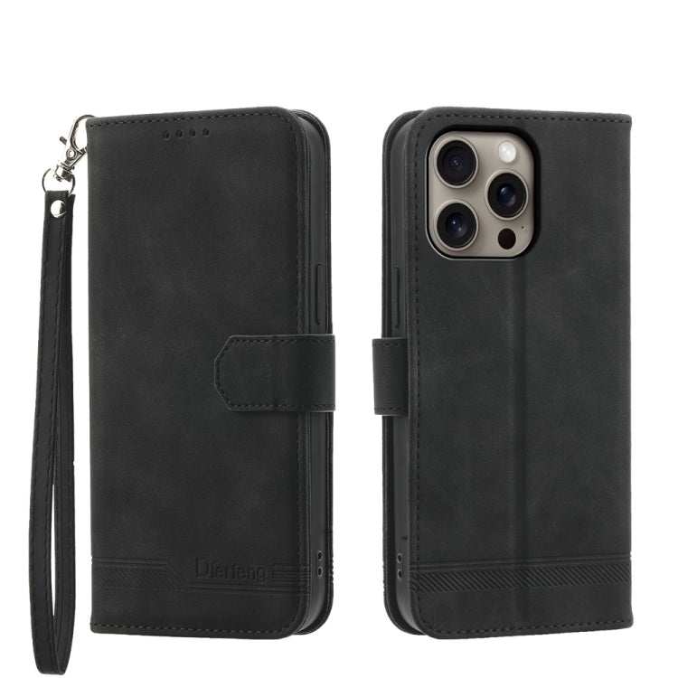 Dierfeng Dream Line TPU + PU Leather Phone Case, Series 2