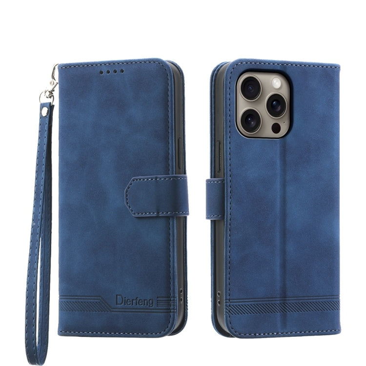 Dierfeng Dream Line TPU + PU Leather Phone Case, Series 2