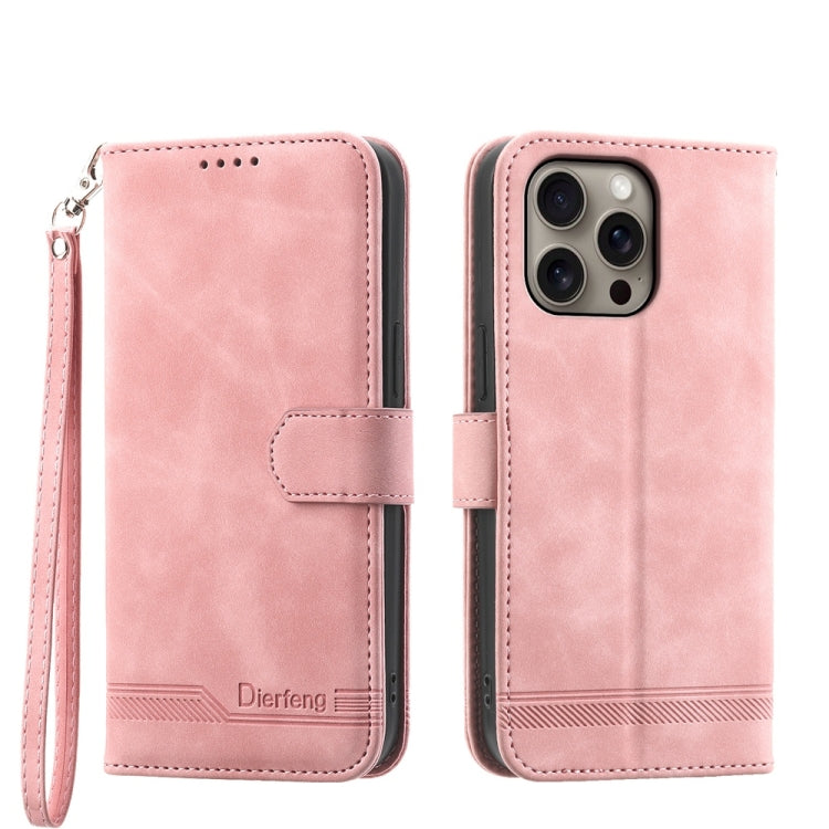 Dierfeng Dream Line TPU + PU Leather Phone Case, Series 2