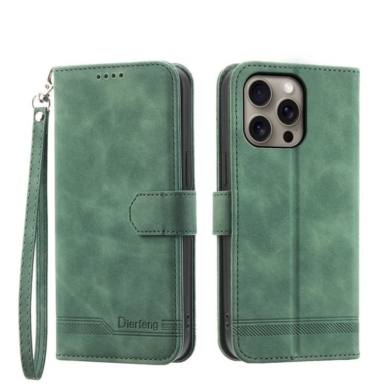 Dierfeng Dream Line TPU + PU Leather Phone Case, Series 2