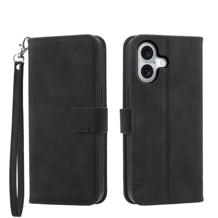 Dierfeng Dream Line TPU + PU Leather Phone Case, Series 2