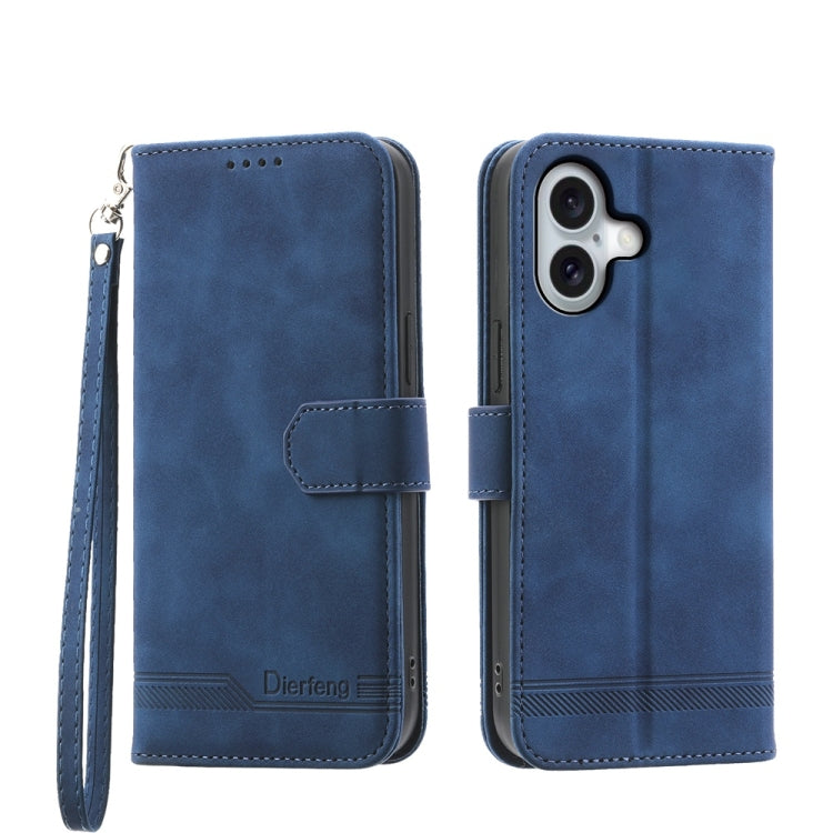 Dierfeng Dream Line TPU + PU Leather Phone Case, Series 2