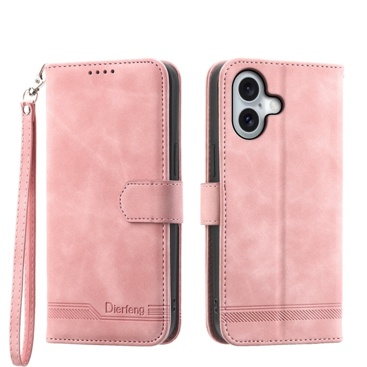 Dierfeng Dream Line TPU + PU Leather Phone Case, Series 2