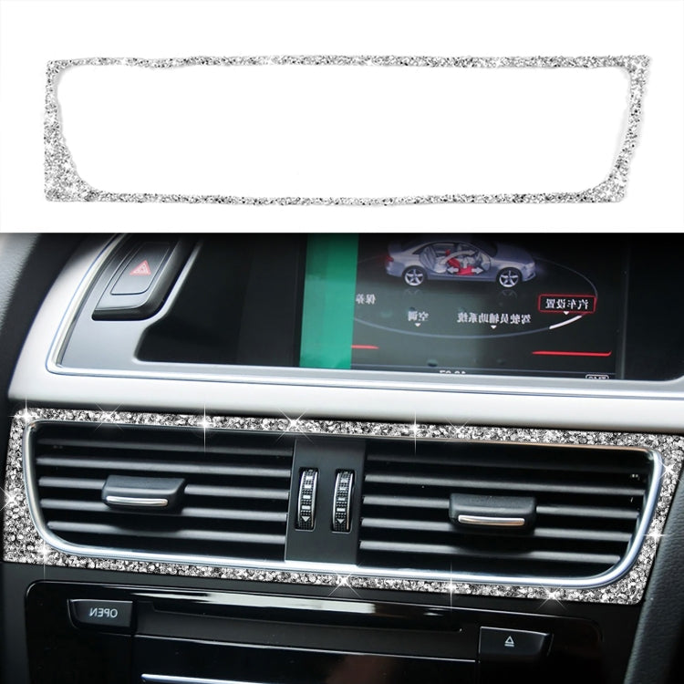 For Audi A4 / A5 / Q5 Car Air Conditioning Air Outlet Frame Diamond Decoration Sticker ÎҵÄÉ̵ê