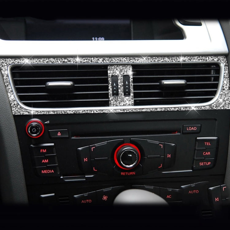 For Audi A4 / A5 / Q5 2pcs Car Air Conditioner Outlet Diamond Decoration Sticker ÎҵÄÉ̵ê