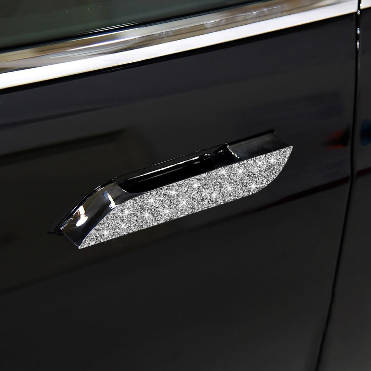 For Tesla Model S Car Outside Handle Diamond Sticker,Left and Right Drive Universal ÎҵÄÉ̵ê