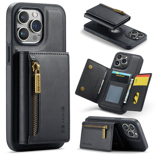 DG.MING M5 Series Zip RFID Multi Card Detachable Leather Phone Case, Series 1