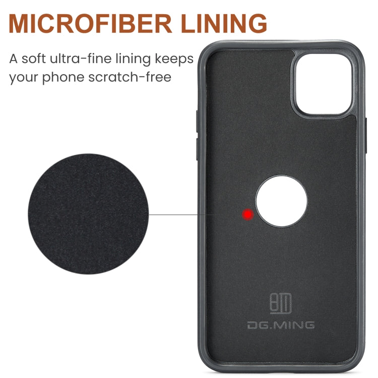 DG.MING M5 Series Zip RFID Multi Card Detachable Leather Phone Case, Series 2