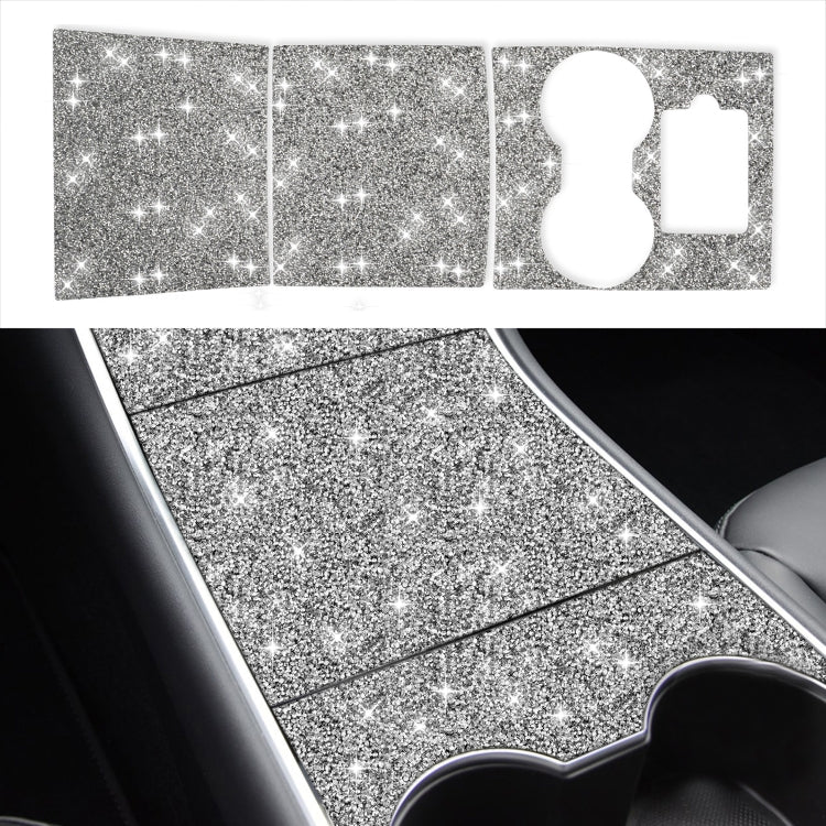 For Tesla Model 3 Car Rear Door Sill Strip Diamond Sticker,Left and Right Drive Universal ÎҵÄÉ̵ê