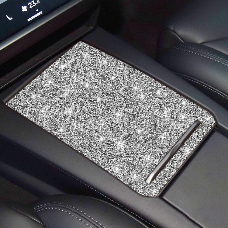 For Tesla Model X Car Storage Box Panel Diamond Sticker,Left and Right Drive Universal ÎҵÄÉ̵ê