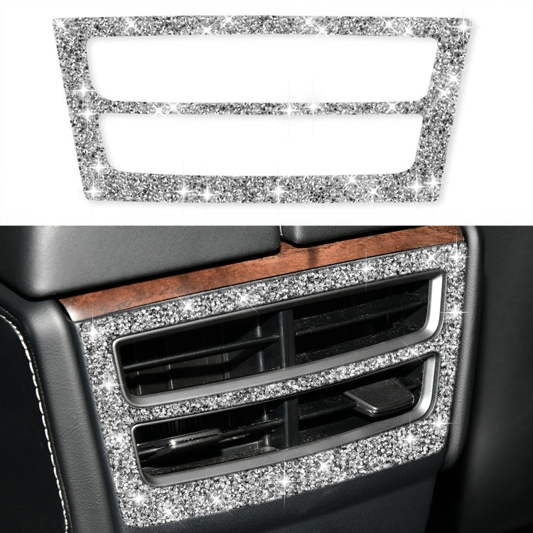 For Tesla Model X Car Rear Air Outlet Panel Diamond Sticker,Left and Right Drive Universal ÎҵÄÉ̵ê