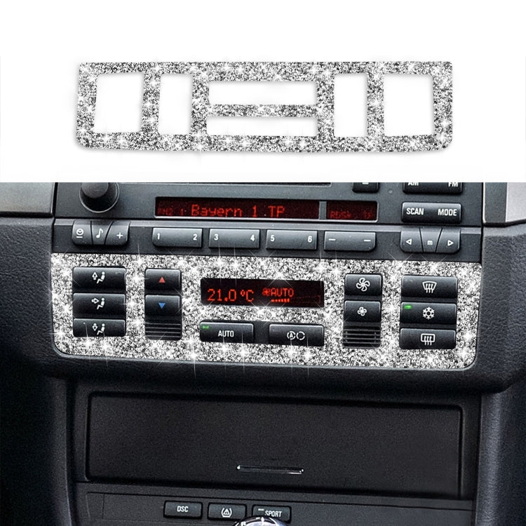 Car Center Control Panel Lower Diamond Decoration Sticker, Left and Right Drive ÎҵÄÉ̵ê