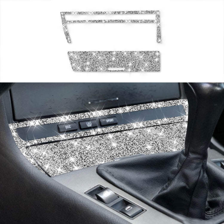 For BMW Series 3 E46 1998-2005 Car Cigarette Lighter Frame Diamond Decoration Sticker ÎҵÄÉ̵ê