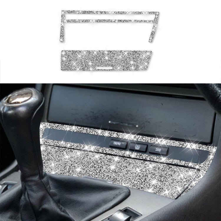 For BMW Series 3 E46 1998-2005 Car Cigarette Lighter Frame Diamond Decoration Sticker ÎҵÄÉ̵ê