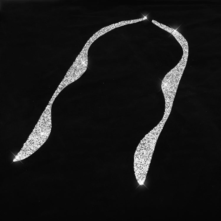 Car Light Eyebrow Soft Style Diamond Decoration Sticker, Left and Right Drive ÎҵÄÉ̵ê