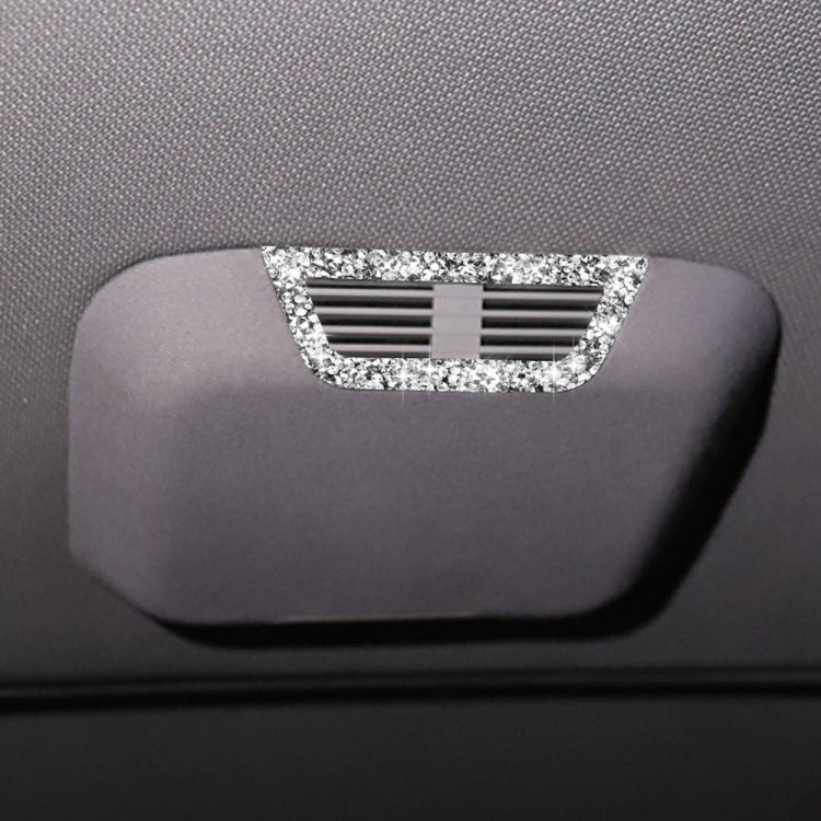 Car Rear Seat Roof Air Outlet Diamond Decoration Sticker, Left and Right Drive ÎҵÄÉ̵ê