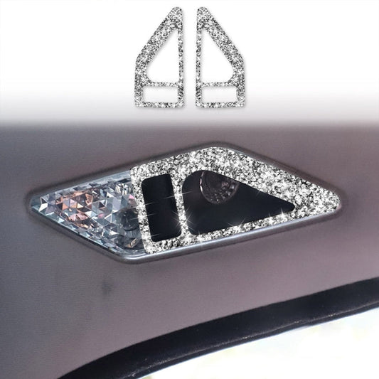 Car Rear Seat Reading Light Diamond Decoration Sticker, Left and Right Drive ÎҵÄÉ̵ê