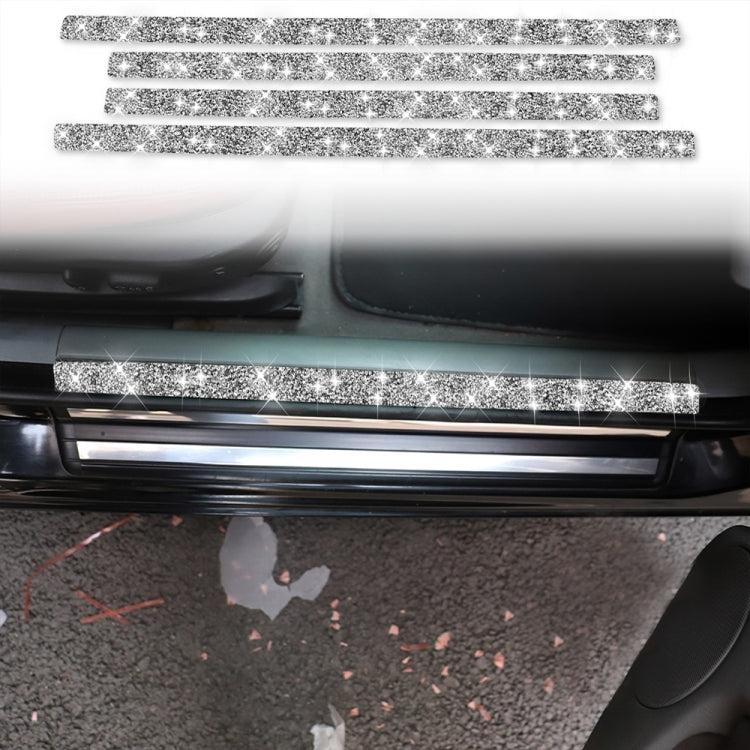 Car Door Threshold Strip Diamond Decoration Sticker, Left and Right Drive ÎҵÄÉ̵ê