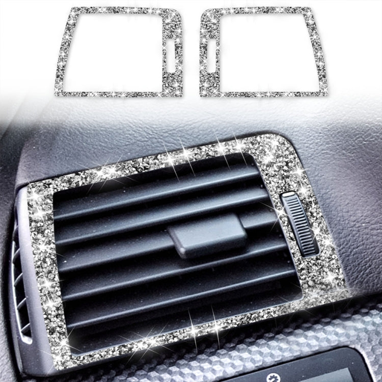 Car Left Right Air Outlet Diamond Decoration Sticker, Left and Right Drive ÎҵÄÉ̵ê