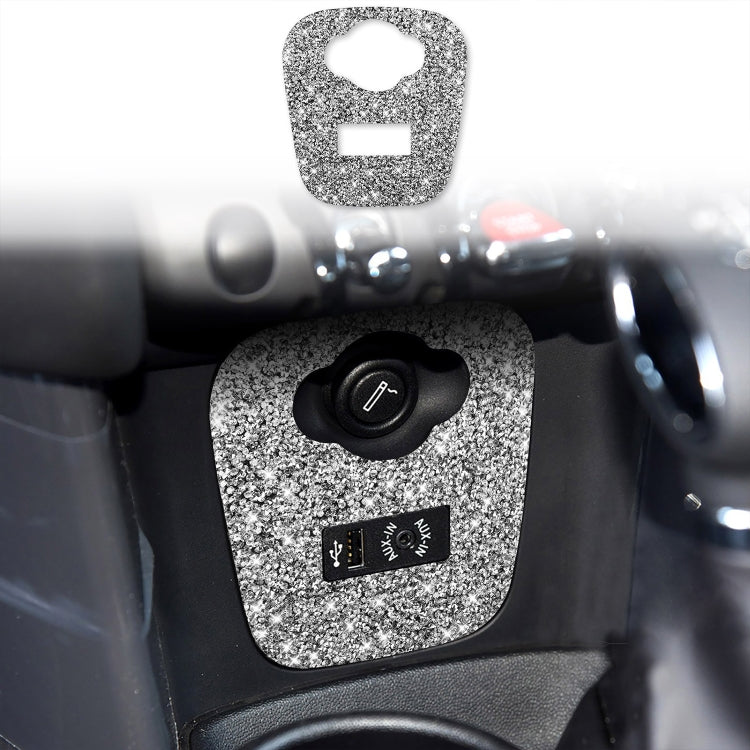 Car F Chassis Cigarette Lighter Cover Diamond Decoration Sticker ÎҵÄÉ̵ê