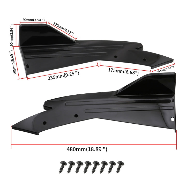 Car Universal Rear Corner Cover Rear Bumper Protective Corner Rear Lip Rear Shovel ÎҵÄÉ̵ê