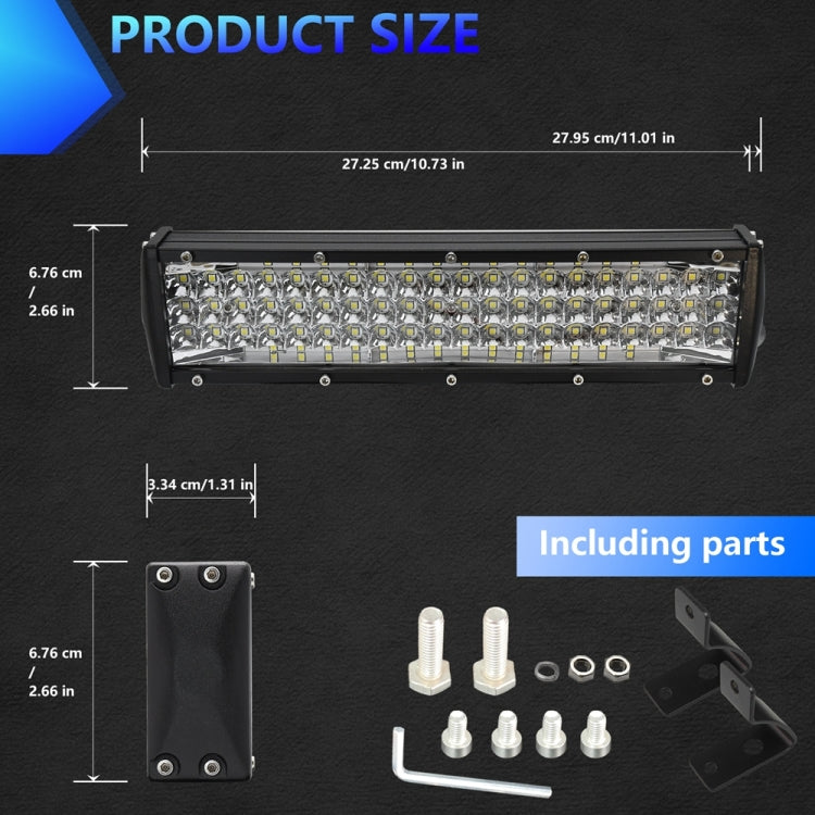 E9 30W 12 inch IP67 Waterproof Ultra-thin 5-Row Work Lights